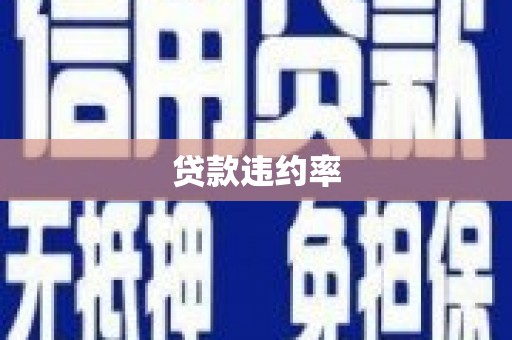封丘贷款违约率