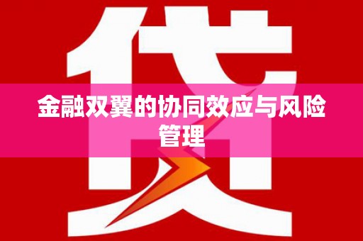 封丘金融双翼的协同效应与风险管理